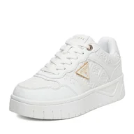 Buty dla dziewczynek - Sneakersy Guess CEOWB-BIC-GG-68-SS Biały - miniaturka - grafika 1