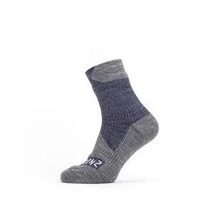 SealSkinz SEALSKINZ Cienkie skarpetki do chodzenia dla dorosłych unisex Granatowy / szary Marl S 11100060000410-004-S - Skarpetki męskie - miniaturka - grafika 1
