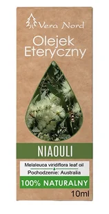 Vera Nord Olejek eteryczny - Niaouli 5908282460343 - Aromaterapia - miniaturka - grafika 1
