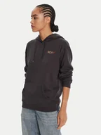 Bluzy damskie - Roxy Bluza ERJFT04996 Szary Regular Fit - miniaturka - grafika 1