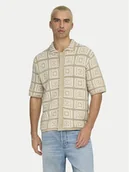 Koszule męskie - Only & Sons Koszula Bart 22033329 Beżowy Relaxed Fit - miniaturka - grafika 1