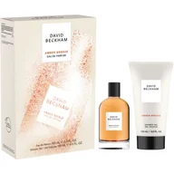 Zestawy perfum męskich - David Beckham Amber Breeze woda perfumowana spray 100ml + żel pod prysznic 150ml - miniaturka - grafika 1