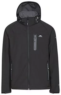 Trespass Mens Accelerator II Softshell, czarny, s MAJKSSM20007_BLKS - Kurtki męskie - miniaturka - grafika 1