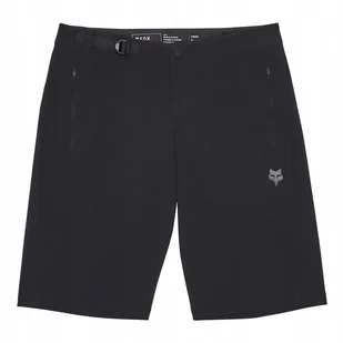 Spodenki rowerowe damskie Fox Lady Ranger W/liner Black czarny - Spodenki rowerowe - miniaturka - grafika 1