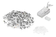 Adaptery i przejściówki - Digitus Wtyczka modułowa do kabli okrągłych, CAT 6A, ekranowana - 100 szt. AK-219604-100 - miniaturka - grafika 1