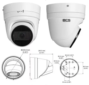 BCS BCS-V-EI236IR3 Kamera IP sieciowa 2 MPx IR 30m BCS View - Kamery IP - miniaturka - grafika 3