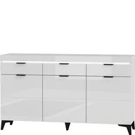 Komody - Komoda BDK-1 Baldur Restol Biały - miniaturka - grafika 1