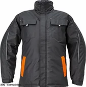 Odzież robocza - CERVA MAX VIVO PARKA - kurtka - czarny/żółty M - miniaturka - grafika 1