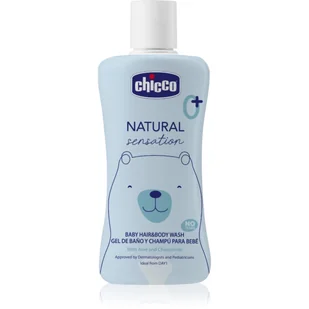 Chicco Natural Sensation Baby szampon i żel pod prysznic dla dzieci od urodzenia 0+ 200 ml - Kosmetyki kąpielowe dla dzieci - miniaturka - grafika 1