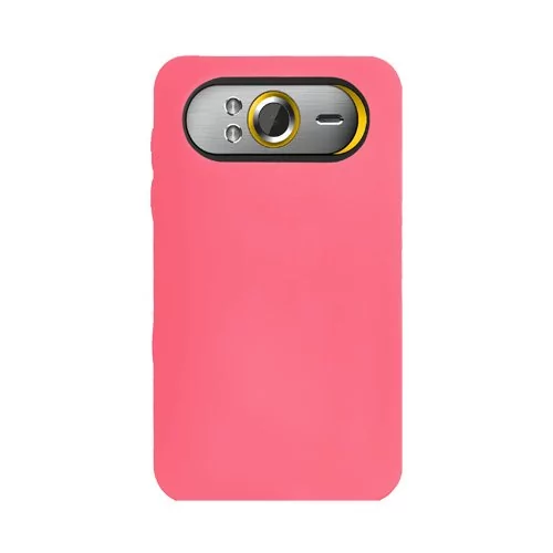 HTC Amzer Silikon-Schutzhülle für HD7, Baby Pink (89651)