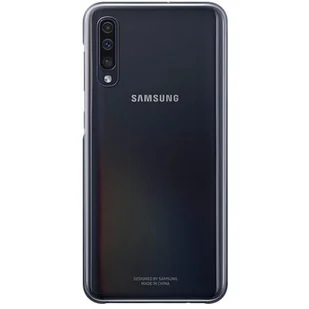 Samsung Etui Gradation Cover do Samsung Galaxy A50 EF-AA505CBEGWW Czarny - Etui i futerały do telefonów - miniaturka - grafika 1
