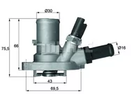 Termostaty - Termostat, płyn chłodzący Mahle TI 149 88 - miniaturka - grafika 1