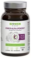 Odchudzanie i oczyszczanie - Kwas alfa-liponowy R-ALA- 300 mg 60 kapsułek Biowen - miniaturka - grafika 1
