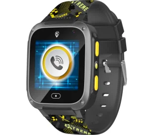 KiDiZ Fiber 2G Żółty - Smartwatch - miniaturka - grafika 1