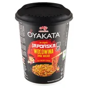 Szybkie dania obiadowe - OYAKATA Danie instant z sosem Japońska wołowina smak wasabi - miniaturka - grafika 1