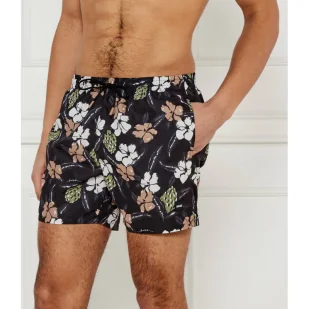 BOSS BLACK Szorty kąpielowe Piranha Regular Fit - Kąpielówki męskie - miniaturka - grafika 1