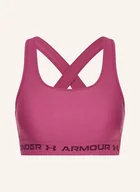 Biustonosze - Under Armour Biustonosz Sportowy Armour rot - UNDER ARMOUR - miniaturka - grafika 1