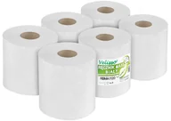 Ręczniki papierowe - Ręcznik papierowy makulaturowy WELMAX Velisso MAXI 1W BIAŁY 120m 6szt. - miniaturka - grafika 1