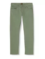 Spodenki męskie - Lee Daren Zip Fly Pants męskie spodnie, zielony, 34W / 32L - miniaturka - grafika 1