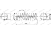 Sprężyny zawieszenia - Monroe Sprężyna zawieszenia SP3964 - miniaturka - grafika 1