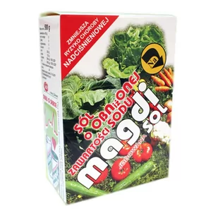 Sól Niskosodowa Jodowana 500g - MAGDI SOL 4547 - Sól - miniaturka - grafika 1