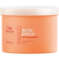 Maski do włosów - WELLA PROFESSIONALS_Invigo Nutri-Enrich Deep Nourushing Mask głęboko nawilżająca maska do włosów zniszczonych 500ml - miniaturka - grafika 1