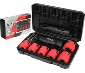 Akcesoria do mycia samochodu - YATO ZESTAW SZCZOTEK DO CZYSZCZENIA ŚRUB I SZPILEK 9EL. KOMPLET 9 SZTUK - miniaturka - grafika 1