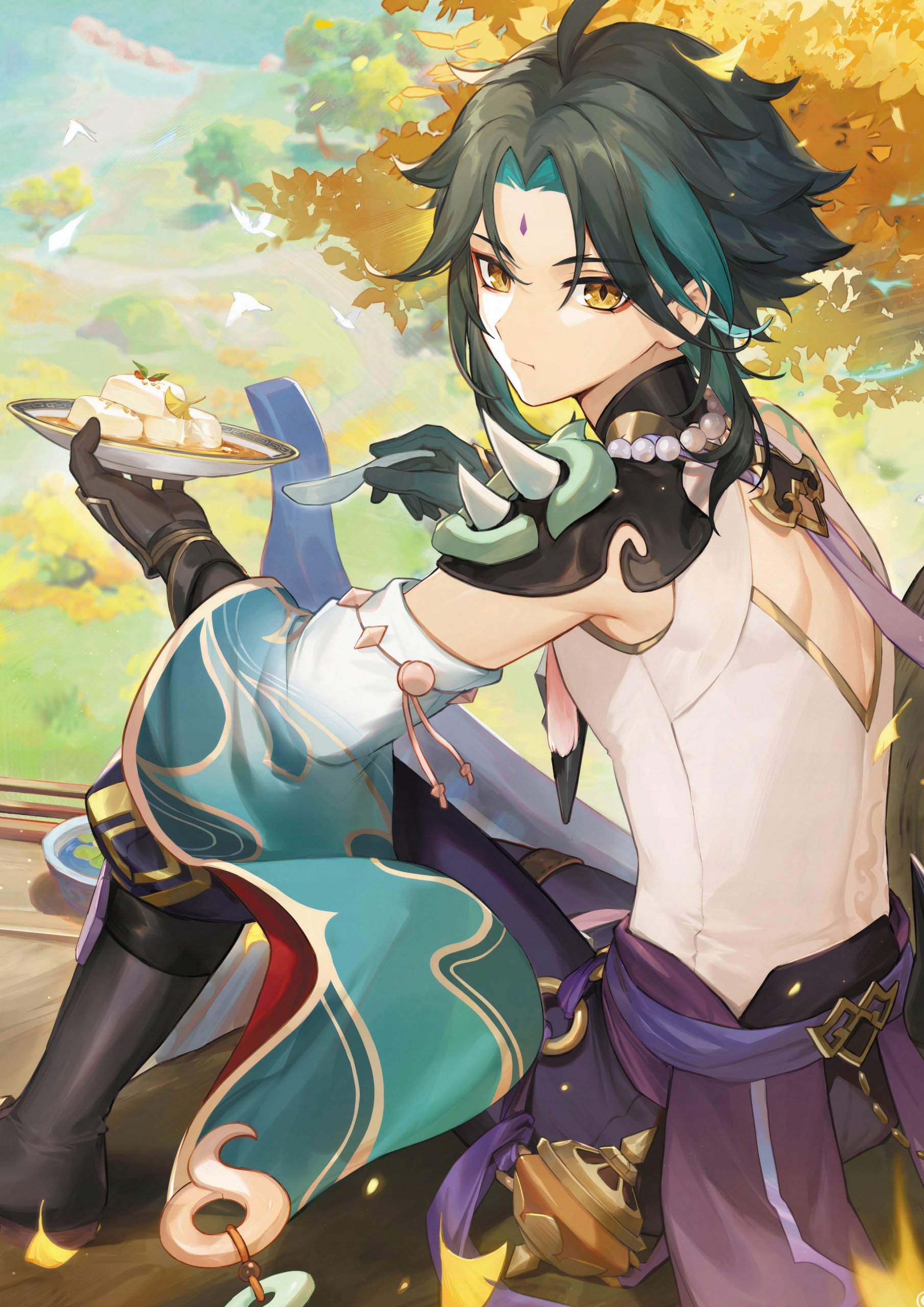 Plakat A1 Genshin Impact Anime Gra Xiao