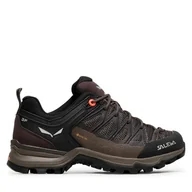 Buty trekkingowe damskie - Trekkingi Salewa Ws Mtn Trainer Lite Gtx GORE-TEX 61362-7517 Brązowy - miniaturka - grafika 1