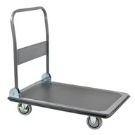 Wózki magazynowe - Excellent Office Wózek platformowy ze składaną rączką do 300kg. - miniaturka - grafika 1