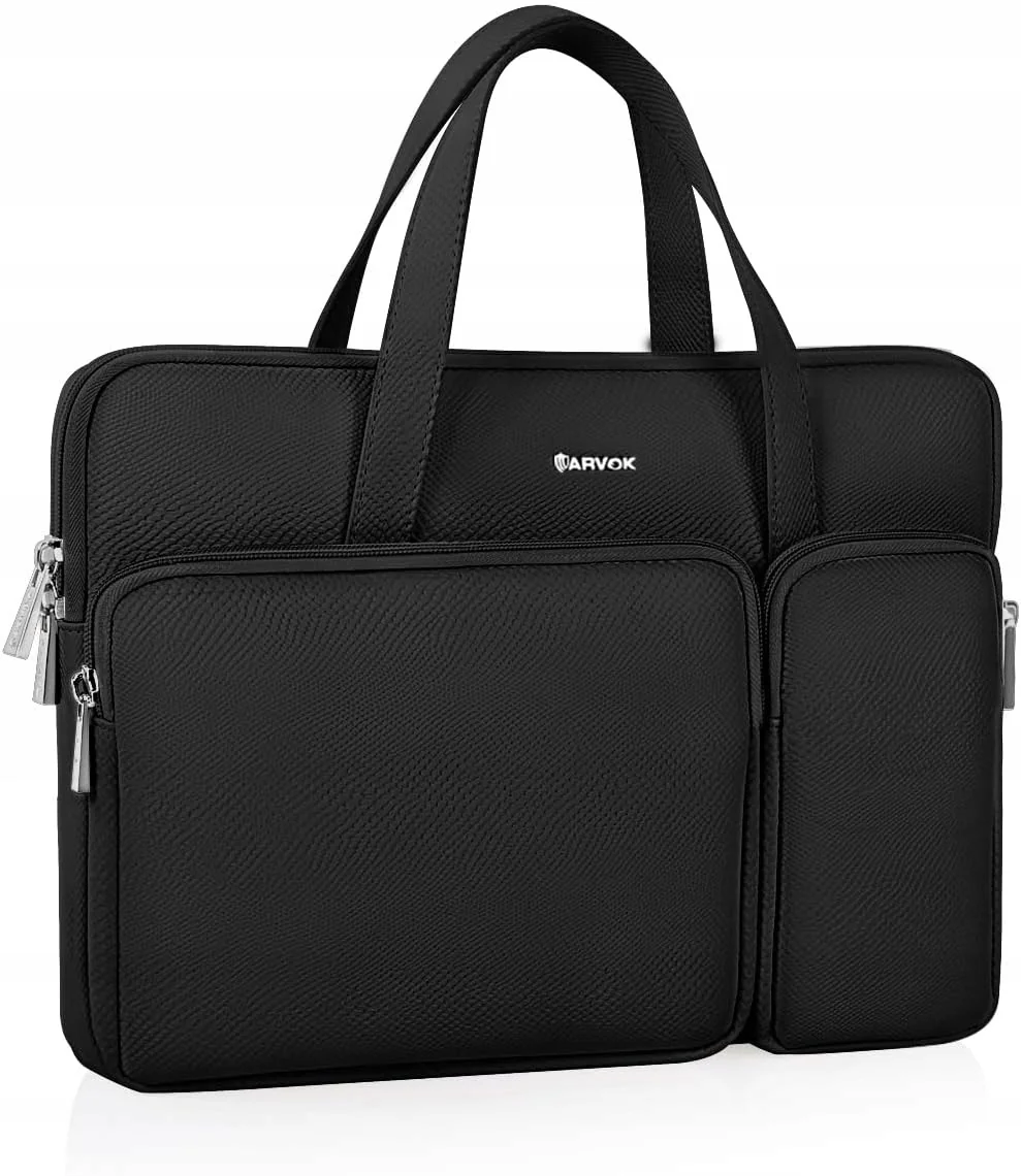 TORBA LAPTOP 13 14 CALOWA POKROWIEC ETUI WODOODPORNA ELEGANCKA CZARNA