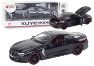Samochody i pojazdy dla dzieci - Auto Sportowe Metalowe Napęd Frykcyjny Otwierane Elementy 1:24 Czarne - miniaturka - grafika 1