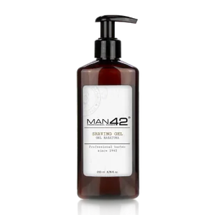 MAN42 Shaving Gel, żel do golenia, 200ml - Kosmetyki do golenia - miniaturka - grafika 1