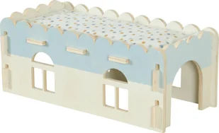 ZOLUX Domek drewniany dla kawii domowej i myszoskoczka COSY XL 9mm - Akcesoria dla gryzoni - miniaturka - grafika 1