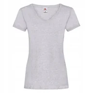 Koszulki i topy damskie - Koszulka Damska Valueweight V-Neck Heather Grey r. L - miniaturka - grafika 1