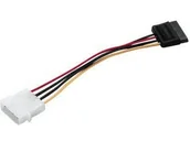 Akcesoria do komputerów stacjonarnych - HAMA Kabel adapter Molex-Sata - miniaturka - grafika 1