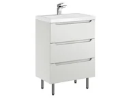 Szafki łazienkowe - Szafka Stojąca Z Umywalką ETH 60 cm - Kaszmir Mat - miniaturka - grafika 1