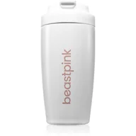 Kubki termiczne - BeastPink Thermo Mug kubek termiczny ze słomką kolor White 500 ml - miniaturka - grafika 1