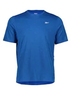 Koszulki sportowe męskie - Reebok Koszulka sportowa "Solid Athlete" w kolorze niebieskim - miniaturka - grafika 1