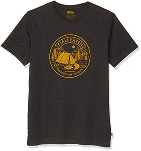 FJALLRAVEN Męski T-shirt Lägerplats M podkoszulek szary kamienny szary S - Koszulki męskie - miniaturka - grafika 1