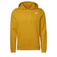 Bluzy sportowe męskie - BLUZA dresowa męska REEBOK z kapturem bawełna - miniaturka - grafika 1