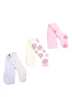 RAJSTOPY dziecięce szare z dziewczynką wzór 672 - Rajstopy - miniaturka - grafika 1