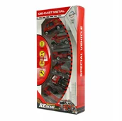 Samochody i pojazdy dla dzieci - Straż Pożarna Zestaw Samochodów Resoraki 6Szt - miniaturka - grafika 1