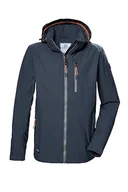 Kurtki męskie - G.I.G.A. DX Męska kurtka funkcyjna/kurtka outdoorowa z odpinanym kapturem GS 81 MN JCKT, ciemnoniebieska, 4XL, 42709-000 - miniaturka - grafika 1