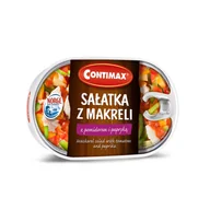 Konserwy i dania rybne - Contimax SAŁATKA Z MAKRELI Z POMIDOREM I PAPRYKĄ 170G zakupy dla domu i biura! 44038743 - miniaturka - grafika 1