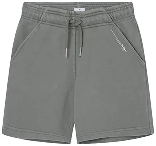 Pepe Jeans Davide Short szorty Bermudy dla dzieci i młodzieży, Zielony (Casting), 8 anni - Spodenki damskie - miniaturka - grafika 1