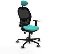 Fotele i krzesła biurowe - Krzesło Biurowe Piqueras y Crespo 1D036G1 Turkusowy - miniaturka - grafika 1