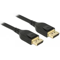 Kable komputerowe i do monitorów - Delock kabel Displayport 8K 60Hz 5m DP 8K certyfikowany czarny (85663) - miniaturka - grafika 1