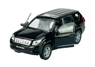 Welly Toyota Land Cruiser Prado Czarna 1:34 Samochód Nowy Metalowy Model - Samochody i pojazdy dla dzieci - miniaturka - grafika 1