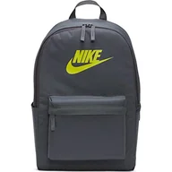Plecaki - Nike Heritage-2.0 plecak, Iron Grey/Iron Grey/Cyber, jeden rozmiar - miniaturka - grafika 1